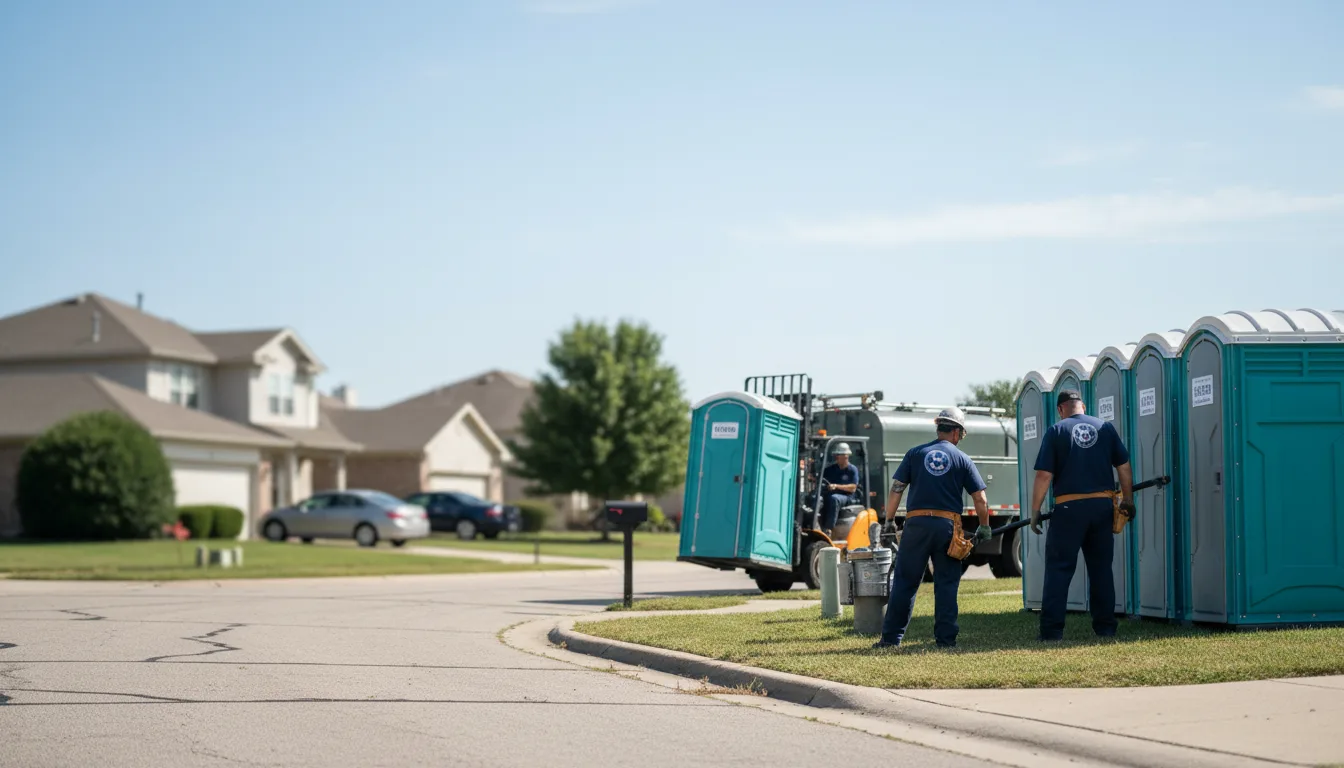 Porta Potty Rental in Poole, KY near me